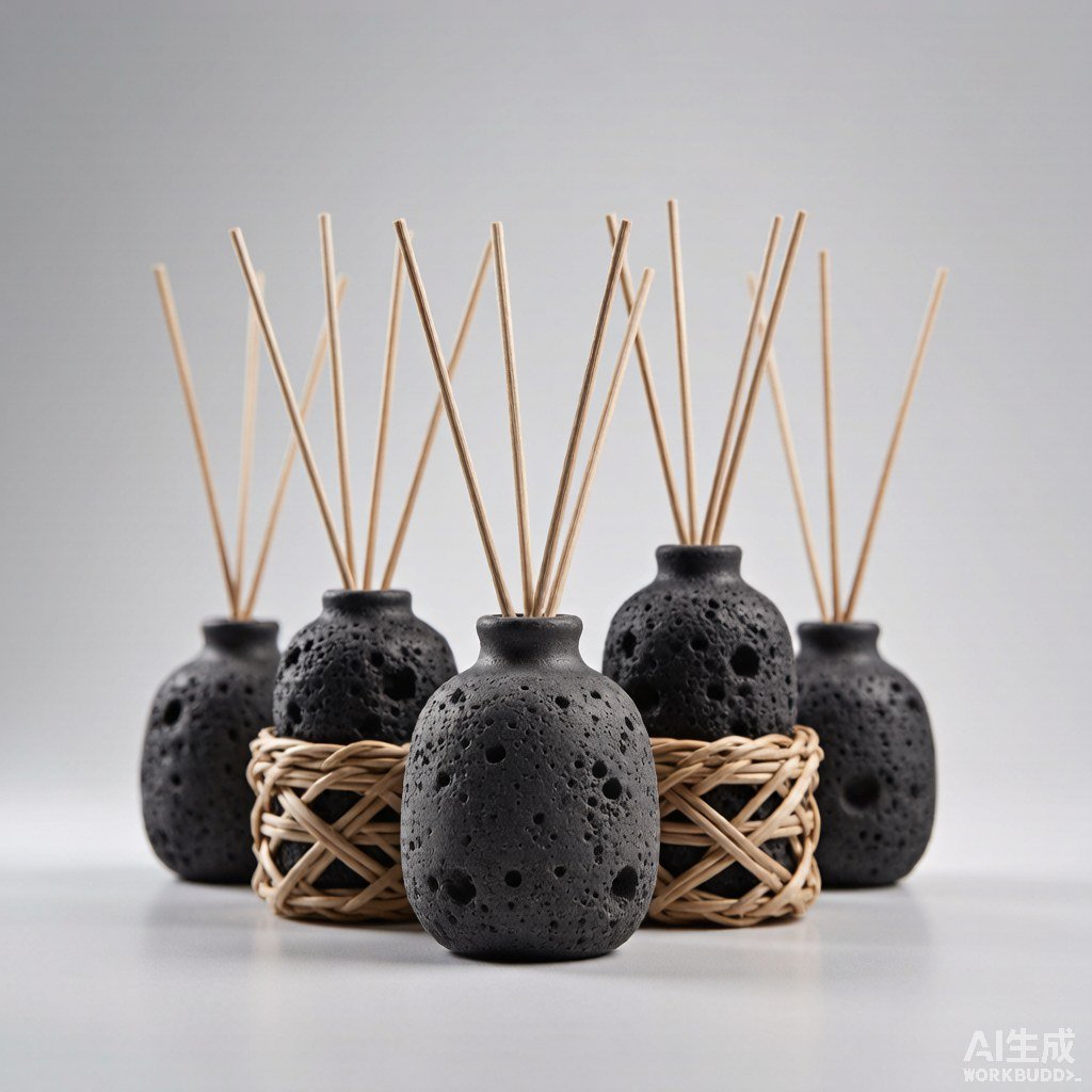 Volcanic Stone Diffuser Bottle — Reed & Stone Diffusers manufacturer