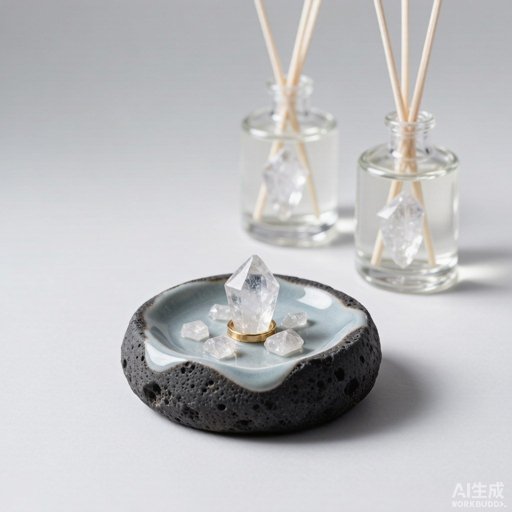 Volcanic Rock Diffuser Dish — Crystal Diffusers manufacturer
