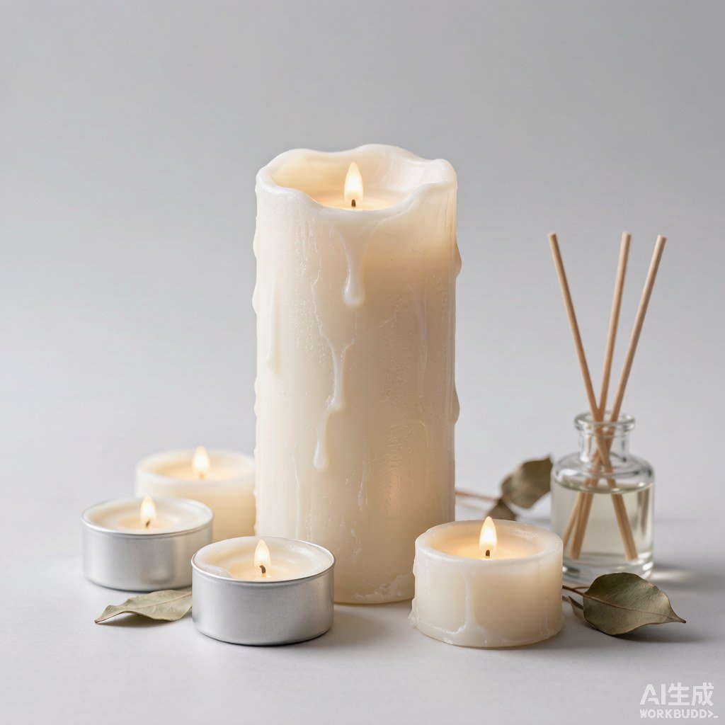 Realistic Flicker LED Pillar — LED Candles manufacturer